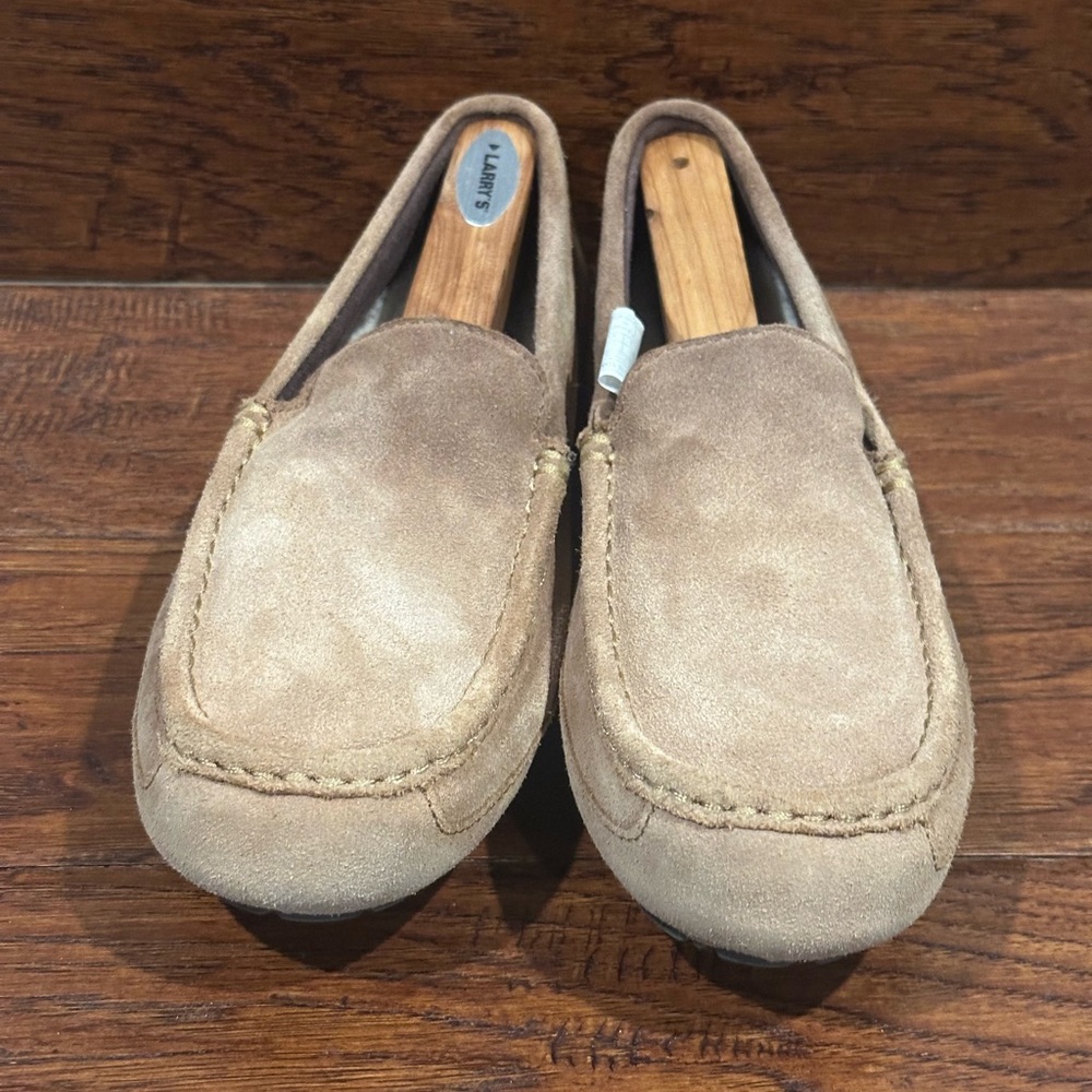 UGG Tan Suede Loafers